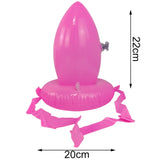 Fun Easter Throwing Game Inflatable Bunny Egg Rabbit Ears Hat Toss Game Kids Halloween Party Decor Favors Indoors Outdoors Games