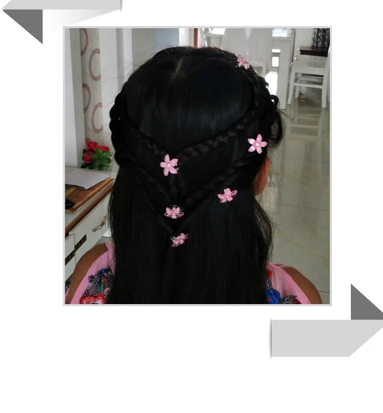 Hair Accessories Clip Pinzas Para El Cabello Butterfly Bands Girls Cheveux Korean Kids Fashion Cute Mollette Capelli Hairclips