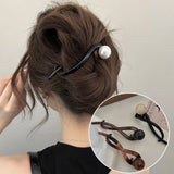 Retro S Shape Ponytail Twist Hair Clips New Fashion Multi-colour Twisted Hollow Out Shark Clips Headdress Hair Accessories Gift