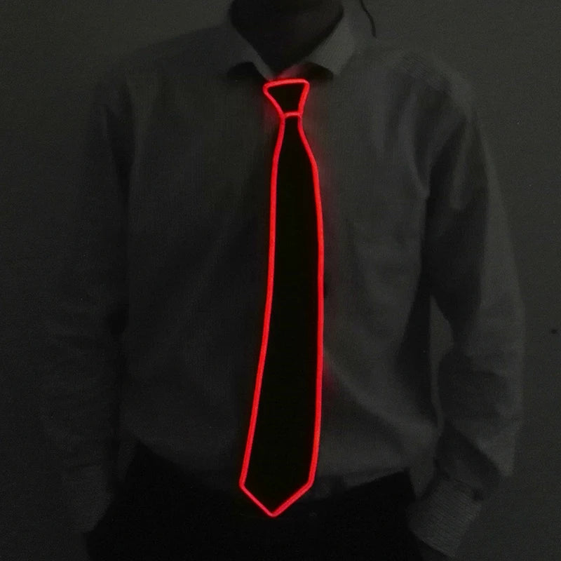 LED Acrylic Bow Tie Light up LED Men Bow Tie Luminous Bow tie Costume Men Ties DJ Dance Glow Decoration Novelty Gift LED Cravat
