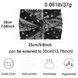 Boho Style Wide Headbands For Women Extra Large Turban Workout Headband Fashion Yoga Hair Bands Twisted Thick Hair Accessories
