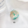 Fashion Shell Hair Claws Hairwear for Women Sweet Cute Mini Shark Clip Crab Clamps Hair Clips Claw Clip Trendy Hair Accessories