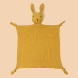 Pure Cotton Soft Baby Soothing Towel Cute Rabbit Bib Infant Comforting Towel Rabbit Baby Face Towel Handkerchief Baby & Girl Toy
