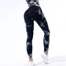 Tie-dye yoga clothing set, sports bra, intimates, yoga pants, non-falling sports tights, peach butt lifting line