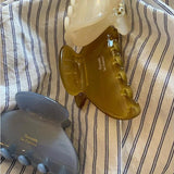 Elegant Acetate Hair Claw Medium Size Sweet Hair Clip Shark Clip Women Hair Accessories Headwear