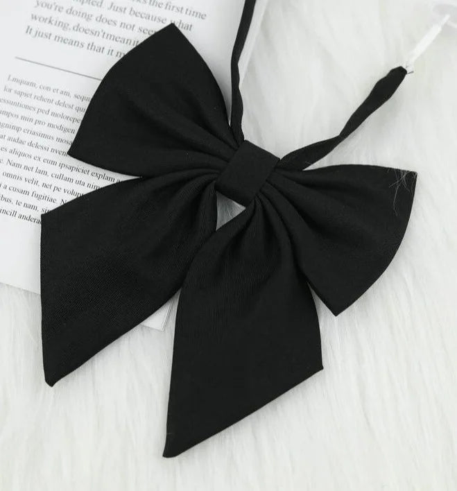 New Fashion Blue Uniform JK Bow Tie Colorful Women's Shirts Bowtie School Wedding Party Bowknot Butterfly Knot Suits Accessories