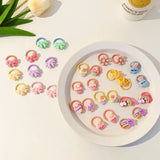 Hair Accessories Girls Bands Bandeau Cheveux Scrunchies Elastic Fille Korean Haarband Rubber Brown Children Gomas Gift Kids