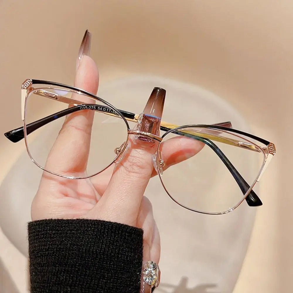 Blue Light Blocking Women Designers Eyeglasses Optical Spectacle Computer Eye Protection Glass Fashion Eyewear