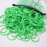 50PCS Macaron Rubber Band Hairband Headband High Elastic Durable Hair Ring Tied High Ponytail Women's Kids Hair Headwear