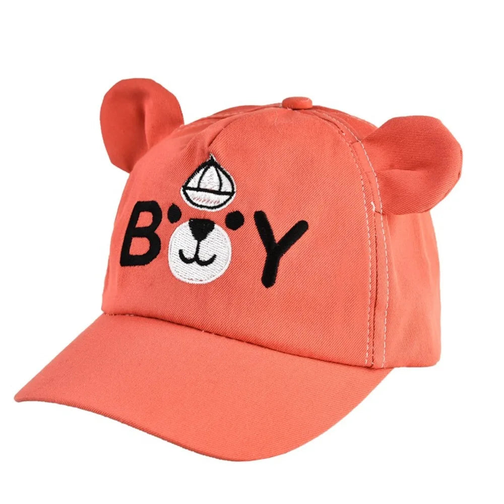 Spring Summer Cartoon Baby Baseball Cap Kids Boys Girls Sun Hat Outdoor Toddlder Children Adjustable Cap Peaked Caps