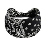 Women Hair Bands Headband Bohemian Sports Run Bandage Elastic Girl Wide Headband Print Wide Headwrap Headpiece Hairband Ladies