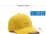 Kids casual custom baseball cap Boy girls parent-child sports hat Hip hop snapback hat with DIY logo design Gorros