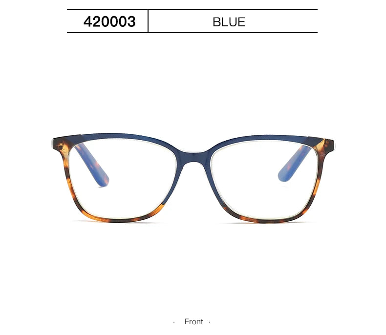 Blue Light Blocking Reading Glasses Anti Eyestrain Computer Reader Eyewear Gaming TV Eyeglasses for Women Men