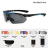 Cycling Glasses For Men's Women Men Outdoor Sports Bicycle Sunglasses MTB Road Goggles Eyewear 5 Lens Bike Equipment Driving