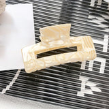 Bilandi Trendy Jewelry Acetate Hair Clip For Women Girl Head Hairpin Resin Hair Claw Headdress Female Hair Accessories