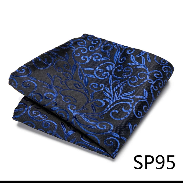 Pocket Square Handkerchief Nice Handmade Woven 100% Silk Hanky Pocket Square Printed  hombre Pink Office Clothing accessories