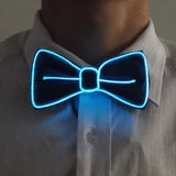 LED Acrylic Bow Tie Light up LED Men Bow Tie Luminous Bow tie Costume Men Ties DJ Dance Glow Decoration Novelty Gift LED Cravat