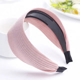 Wide brimmed headbands for women going out in Korea, fashionable and stylish facial wash headbands, hair clips, and ribbons