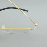 pure Titanium Glasses Frame for Men women 5508 Vintage square Myopia Prescription Eyeglasses Frames 2024 Optical Korean Eyewear