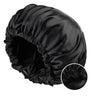 Wholesale Satin Bonnet for Sleeping Silky Bonnet Cap Large Double Layer Reversible Adjustable Sleep Bonnet Used To Hair Care