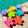 Large Flower Claw Clips For Women Fashion Hair Claw Hair Clamps Girls Matte Hairpins Sweet Headwear Barrette Hair Accessories