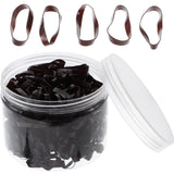 500 Pcs Elastic Hair Ties Stretchable Hair Bands Rubber Bands For Braiders Hair Elastics Hair Care Styling Tools