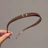 Toothed Headband Sunglasses Shaped Headband Transparent Non-slip Hair Hoop Hairstyle Fixing Tool Hair Accessories Hairband