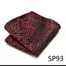 Pocket Square Handkerchief Nice Handmade Woven 100% Silk Hanky Pocket Square Printed  hombre Pink Office Clothing accessories