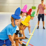 Fun Easter Throwing Game Inflatable Bunny Egg Rabbit Ears Hat Toss Game Kids Halloween Party Decor Favors Indoors Outdoors Games