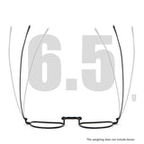 Vintage Small Square Oval 6.5g Ultra-Light Pure Titanium frame ，KJ45|Thin Frame of Golden Wire|For Men and Women