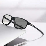 Ultra Light Blue Light Blocking Myopia Glasses Fashion Outdoor Color Changing Sports Near Sight Eyewear Photochromic Eyeglasses