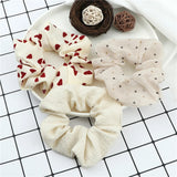 3/5PCS Black White Elastic Hair Bands for Girls Simple Basic Headband Women Rubber Band Hair Accessories Holder Scrunchies Gifts