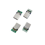 10pcs Type C usb3.1 3A fast charging USB Connectors Male Jack Tail Plug Electric Terminals welding DIY data cable accessories
