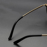 Reading Glasses Men High Quality Round Alloy Magnifying Glasses Eye Prescription 0 To +4 Clear Lens Anti Blue Light Glasses New