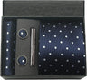 Classic 100% Silk Men's Ties In Gift box 8cm Plaid Dot Striped Business Necktie Handkerchief Cufflinks Wedding Party Tie Set