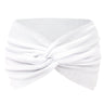 Women Solid Color Super Wide Headband Twisted Criss Cross Elastic Hairband Yoga Running Sports Non Slip Sweat Hair Accessories