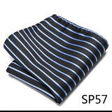 High Grade 2023 New Style Hot sale Silk Handkerchief Black Suit Accessories Solid Men Abraham Lincoln's birthday Pocket Square