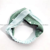Clearance Fresh Colorful Turban Headbands Women Spring Summer Chiffon Headband Head Wrap Wide Lattice Hairband Hair Accessories