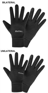 LOOGDEEL Skiing Gloves Waterproof Windproof Winter Cycling Running Ski Warmth Sports Gloves Touch Screen Full Fingers Non-Slip