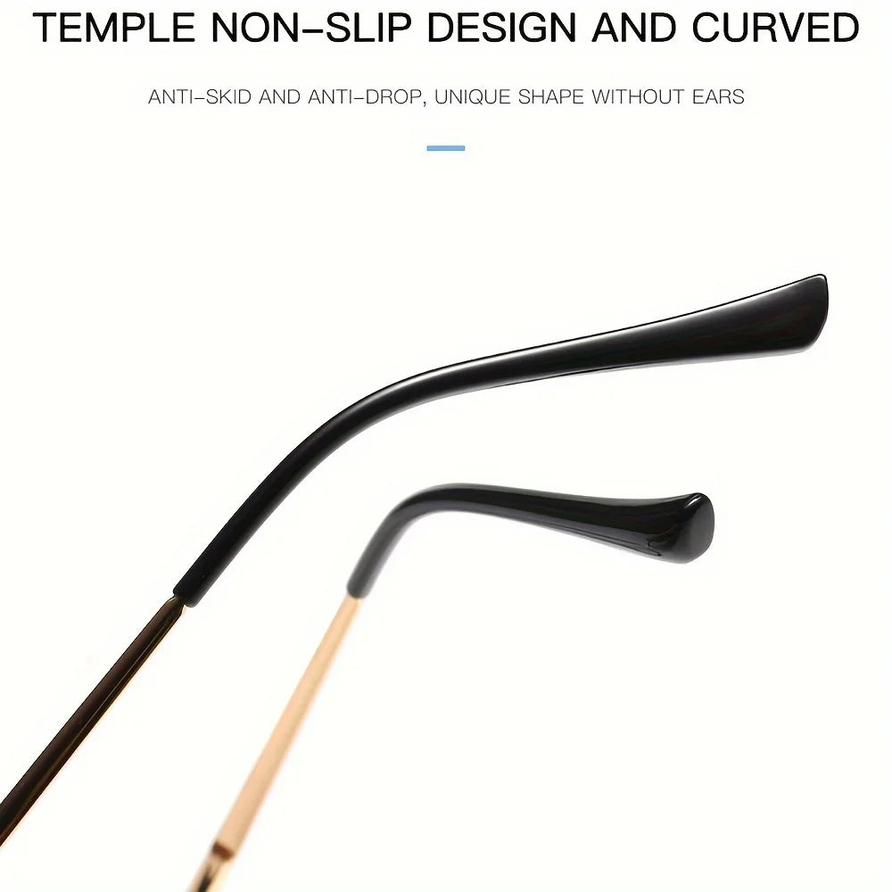 1 pair of new color-changing anti-blue light glasses, fashionable and personalized women's glasses, effectively block blue light
