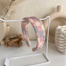 2022 Gentle Pink Womans Hairbands Girl Sweet Plush Wide Side Sponge Headband Hair Hoop Fashion Simple Solid Color Hair Accessory