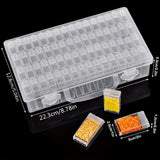 Clearance_1pc 32/40/42/48/56/64 Slots Plastic Storage Box, DIY Diamond Painting Beads Charms Jewelry Accessories Organizer Box_C