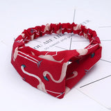 Women Headband New Fashion Hair Bands Bohemian Cross Elastic Hair Band For Ladies Black Purple Female Head band Hair Accessories