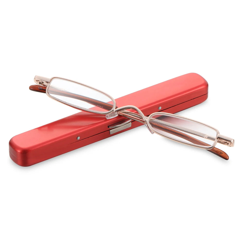 Elderly Slim Small Mini Portable Presbyopia Eyeglasses Reading Glasses Resin Lens Vision Care Hyperopia Eyewear Spectacles