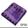 High Grade 2023 New Style Hot sale Silk Handkerchief Black Suit Accessories Solid Men Abraham Lincoln's birthday Pocket Square