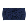 1Pc Baby Nylon Headscarf Astique Suitable Newborn Girl Flower Handmade Headband Elastic Hairband Turban Toddler Hair Accessories