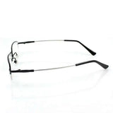 Titanium Metal Alloy flexible Half-rim optical eye glasses frames spectacle frame points prescription eyeglasses oculos de grau
