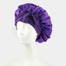 Europe and the United States selling style color cloth streamer round hat bow imitation silk women's nightcap beauty hair care h