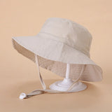 Newborn Baby Hats Boys Girls Panama Summer Kids Sun Hat Infant Beach Fisherman Bucket Hat Children Breathable Outdoor Hats