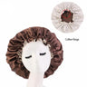 Double-Sided Sleeping Hat Adjustable Nightcap Bathing Hat Girl Sleep Protector Tool